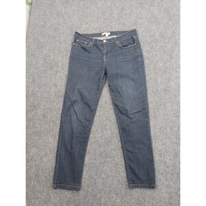 Judy Blue Jeans Womens 15 Blue Straight Slim Dark Wash Mid rise Stretch USA Made
